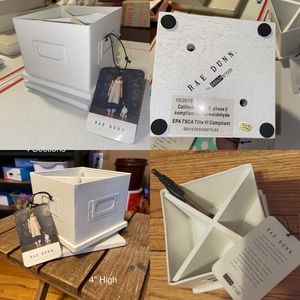 NWT Rae Dunn Desktop Organizer Carousel